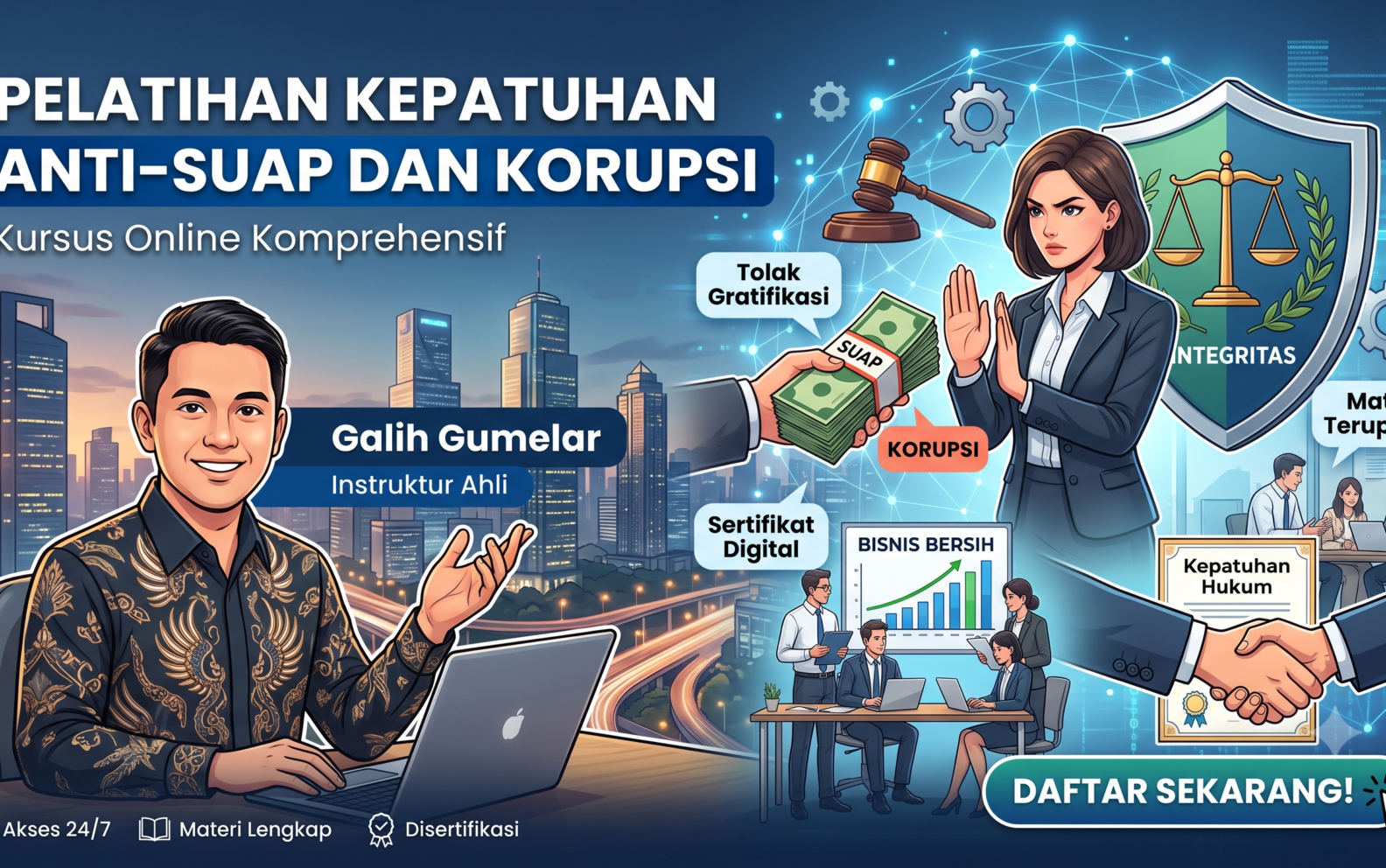 Pelatihan Kepatuhan Anti-Suap dan Korupsi
